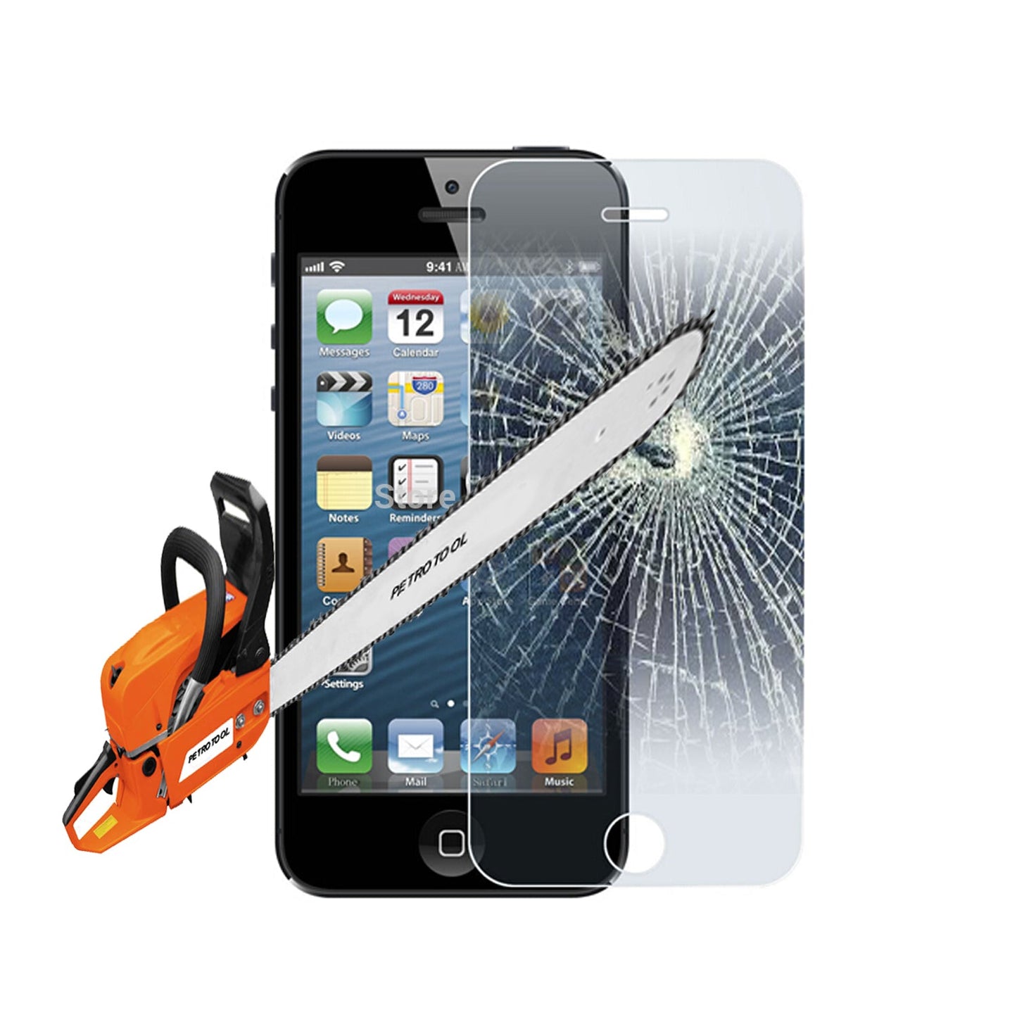 For iPhone 4 & 4S Tempered Glass Screen Protector