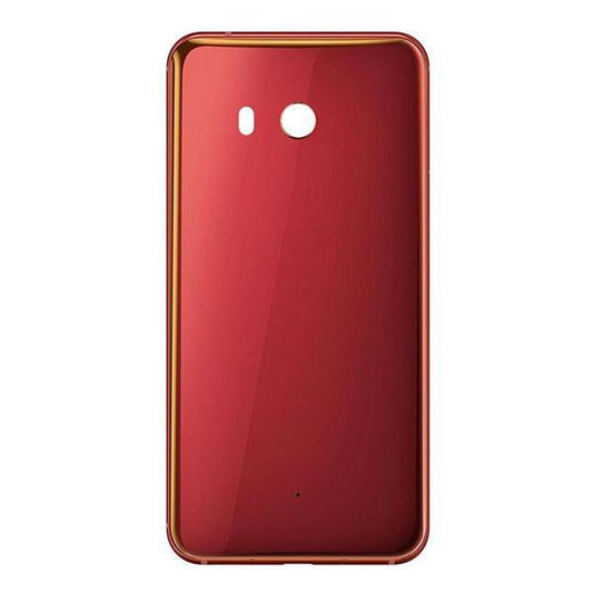 For HTC U11 Rear Back Glass Cover - Red