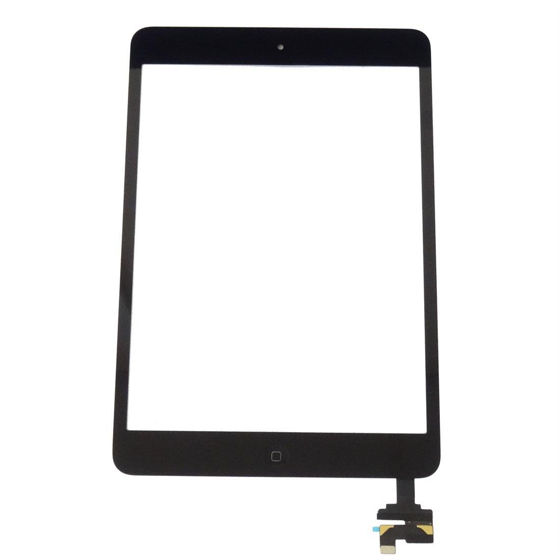 Compatible For iPad Mini 1 - iPad Mini 2 Touch Digitizer With IC + Home Button Flex + Adhesive - Black