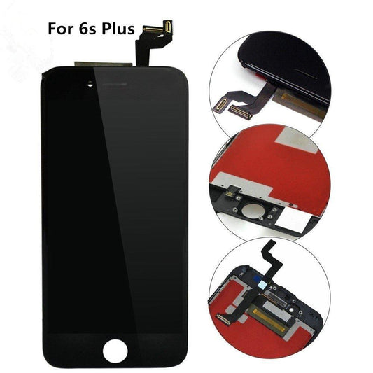 For iPhone 6S Plus 5.5" Black Touch Screen LCD Display Replacement