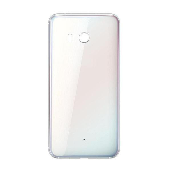 For HTC U11 Rear Back Glass Cover - White