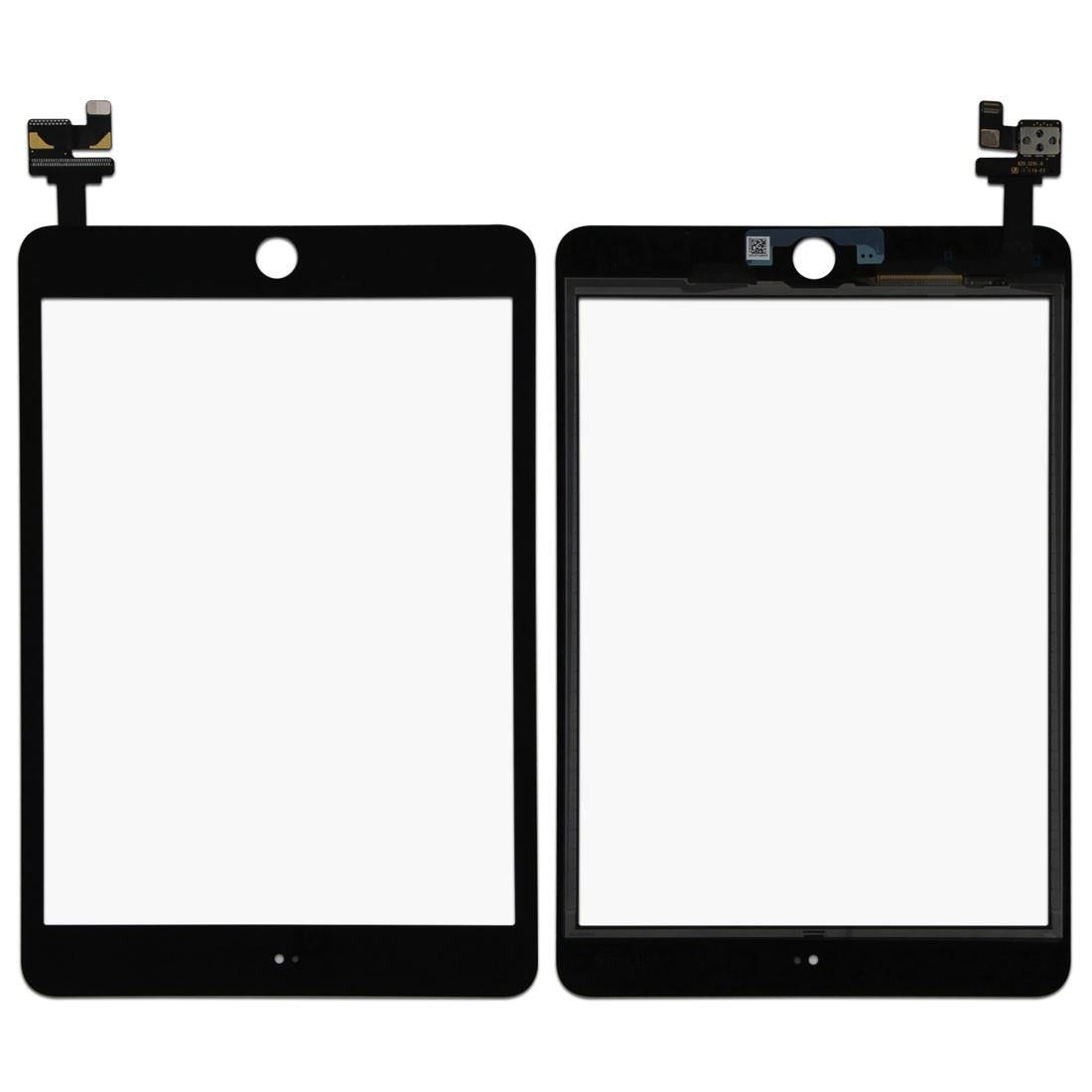 OEM iPad Mini 3 Glass Lens Touch Screen Digitizer with IC Replacement Part Black - A1599 A1600