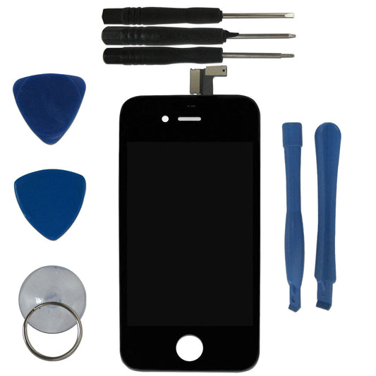 For iPhone 4 Replacement LCD Touch Screen - Complete Assembly Black