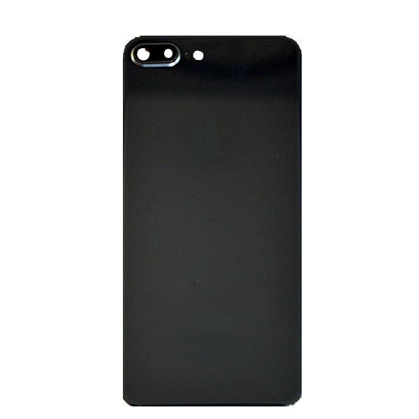 For Apple iPhone 8 Plus Back Glass Black Big Hole Replacement
