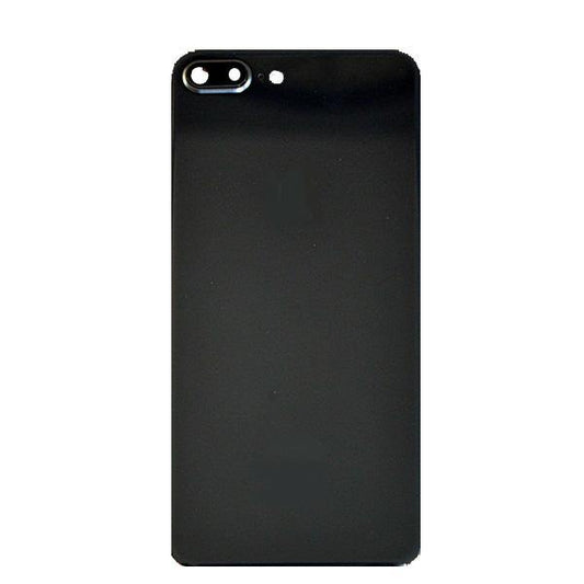 For Apple iPhone 8 Plus Back Glass Black Big Hole Replacement