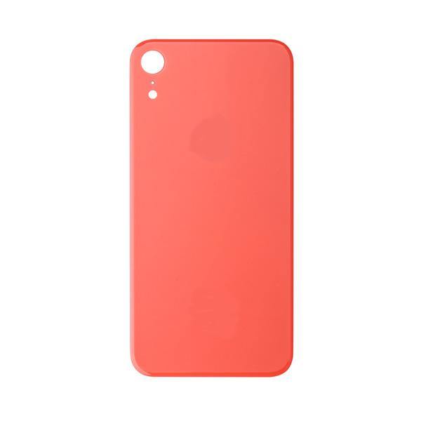 For Apple iPhone XR Back Glass Coral Big Hole Replacement