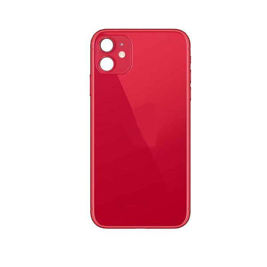 For Apple iPhone 11 Back Glass Red Big Hole Replacement