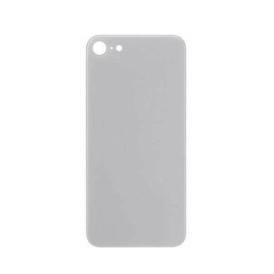 For Apple iPhone 8 Back Glass White Big Hole Replacement