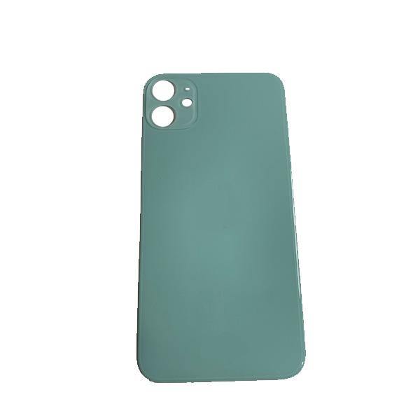 For Apple iPhone 11 Back Glass Green Big Hole Replacement