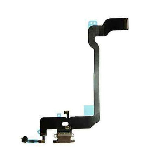 For Apple iphone XS Silver ORIGINAL Charging Port Flex Cable Compatible