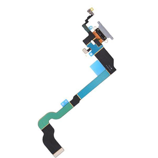 For Apple iPhone X Charging Port Flex Cable Original White OEM