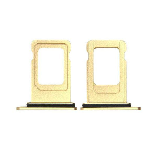 For Replacement iPhone XR (Yellow) Sim Card Tray Original UK