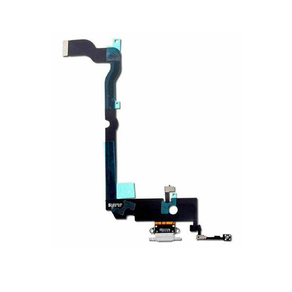 Replacement iPhone XS Max Charging Port Flex Cable Sliver OEM