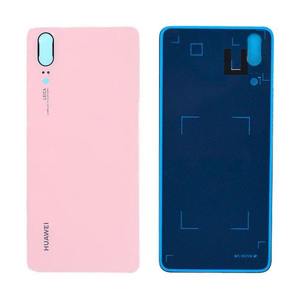 For Huawei P20 Rear Back Glass Battery Cover - Pink
