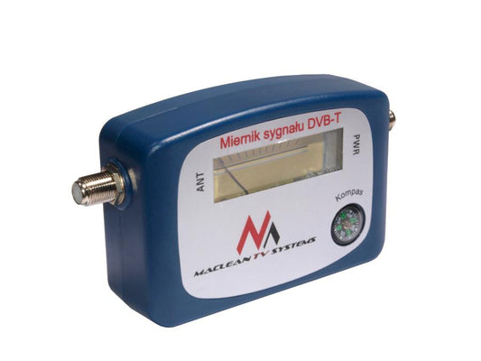 Mclean MCTV-627 DVB-T Satellite Finder with Cover F-F Cable