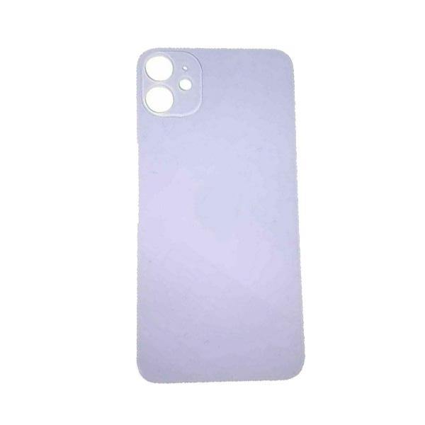 For Apple iPhone 11 Back Glass Purple Big Hole Replacement UK