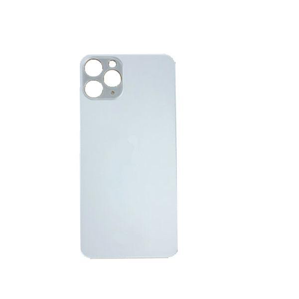 For Apple iPhone 11 Pro Max Back Glass White Big Hole Replacement