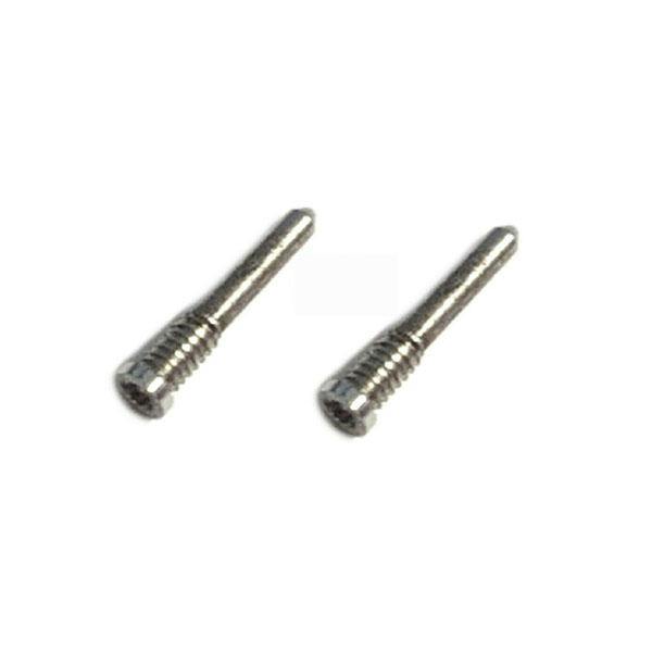 For iPhone X (Silver) (100 Pack) ORIGINAL Bottom Screws ReplacementÂ
