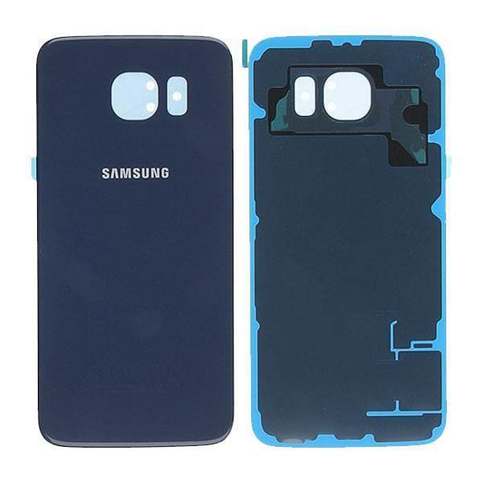 or Samsung Galaxy S6 Rear Back Glass Cover - Blue