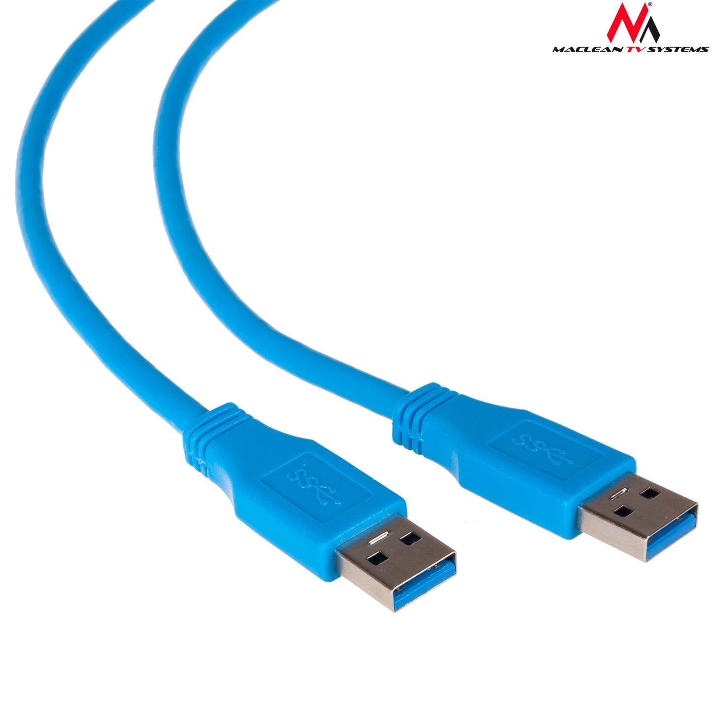 Maclean MCTV-583 Extension USB CABLE WT-WT A-A MALE-MALE USB CONNECTION 3m