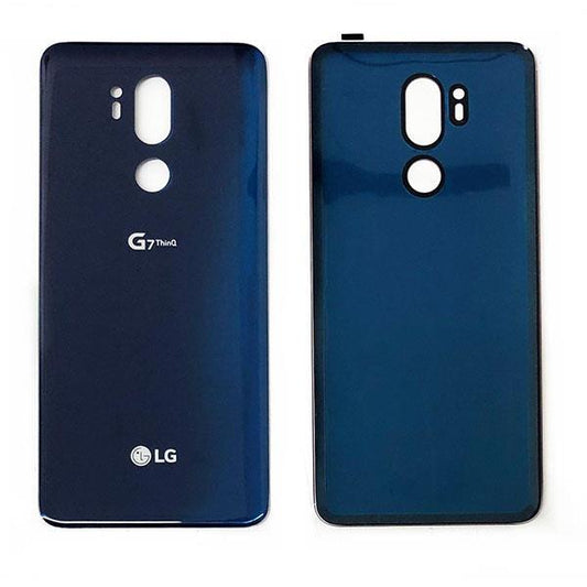 For LG G7 ThinQ Rear Back Glass Battery Cover - Blue