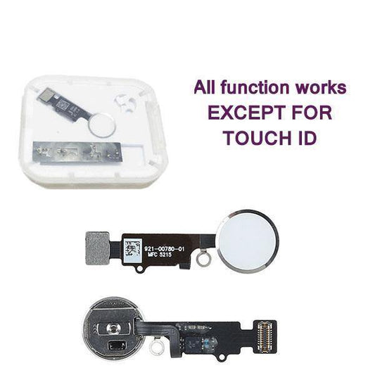 For Apple iPhone 7, 7 Plus, 8, 8 Plus JC Home Button Function Restore Silver