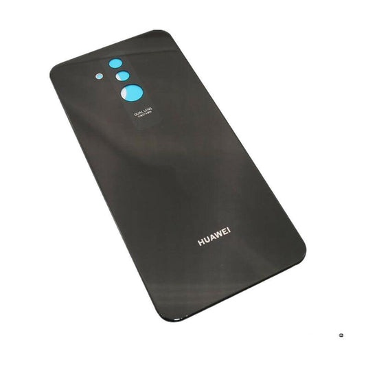 For Huawei Mate 20 Lite Rear Back Glass Battery Cover - Black