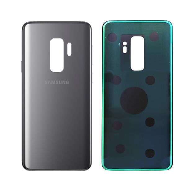 For Samsung Galaxy S9 Plus Rear Back Glass Cover - Silver