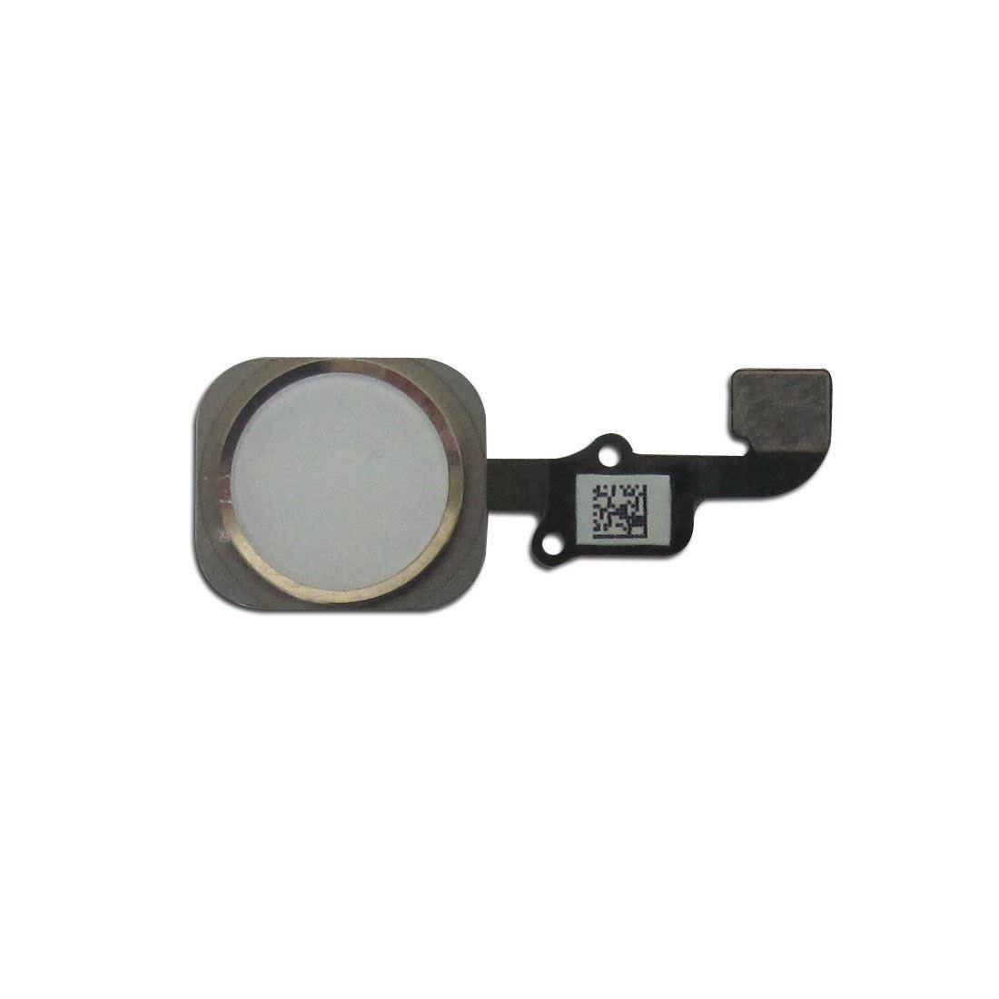 For 6 6G Home Button Flex Cable Assembly White