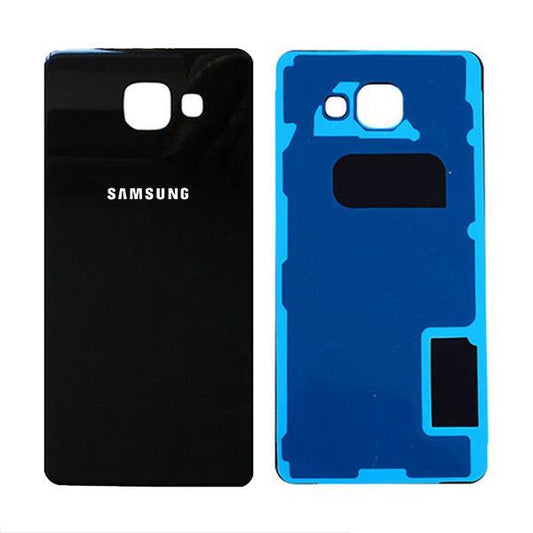 For Samsung Galaxy A5 2016 SM-A510F Rear Back Glass Cover - Black