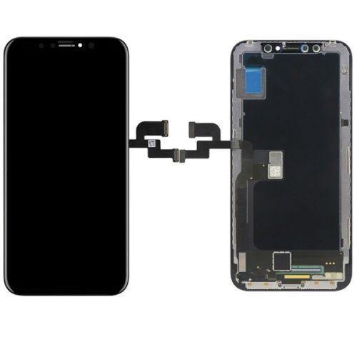 For Apple iPhone X Soft OLED Version - Flexible OLED Display Digitizer Replacement Black