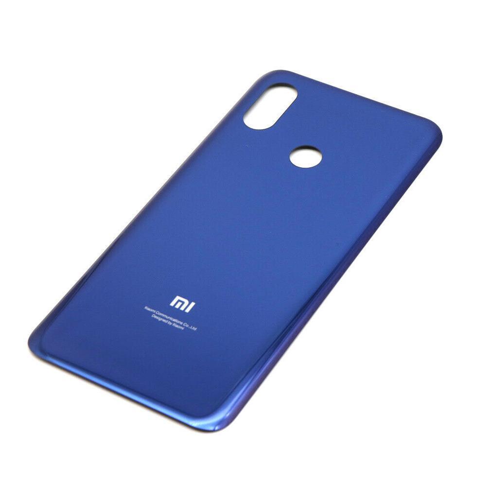 For Xiaomi Mi 8 Rear Back Glass Battery Cover - Blue