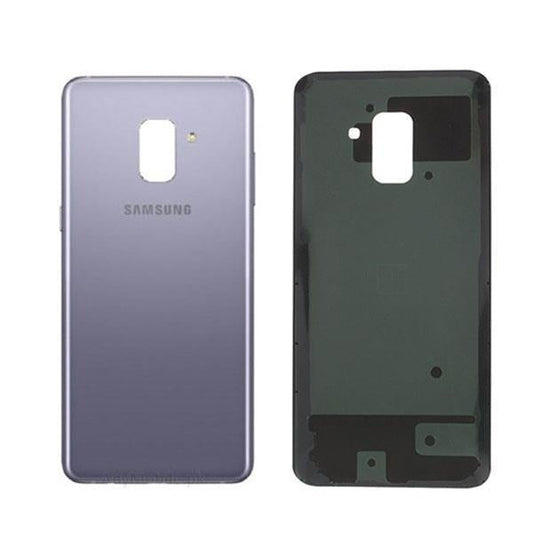 For Samsung Galaxy A8 (2018) Rear Back Glass Cover - Grey