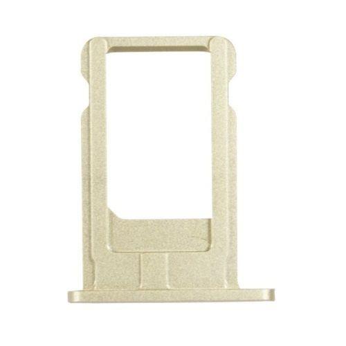 For iPhone 6 Nano Sim Card Tray Holder Slot Connector Port Gold