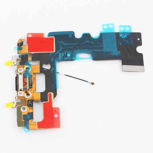 For iPhone 7 4.7" Charging Dock Port Flex Cable Ribbon Replacement Part White