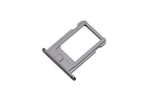 For iPhone 6 Nano Sim Card Tray Holder Slot Connector Port Black