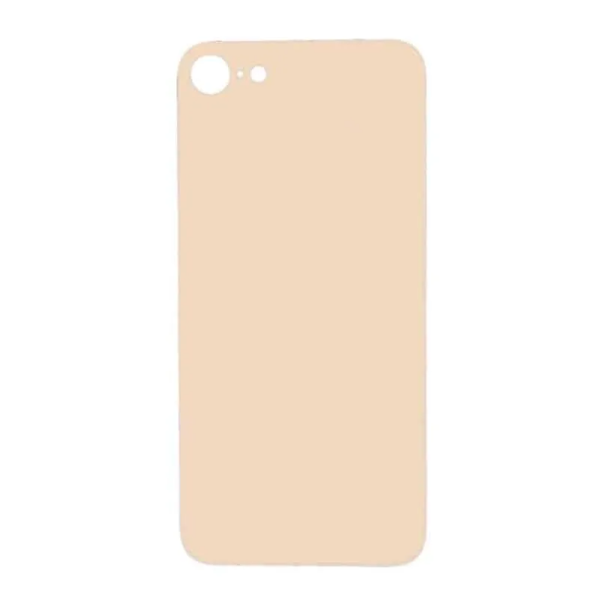 For Apple iPhone 8 Back Glass Gold Big Hole Replacement