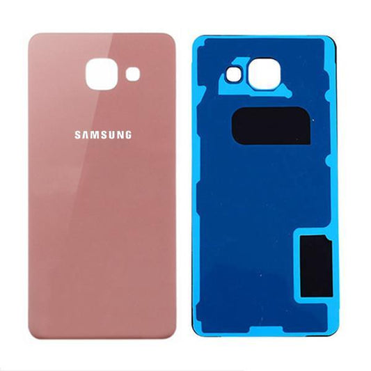 For Samsung Galaxy A5 2016 SM-A510F Rear Back Glass Cover - Pink