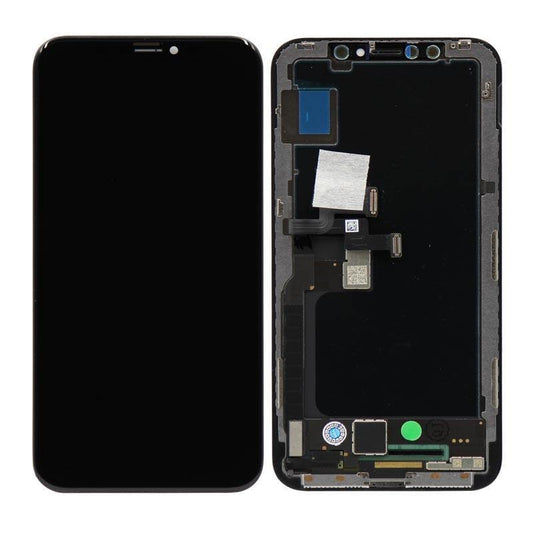 For Apple iPhone X Hard OLED OEM Black Display Digitizer Replacement