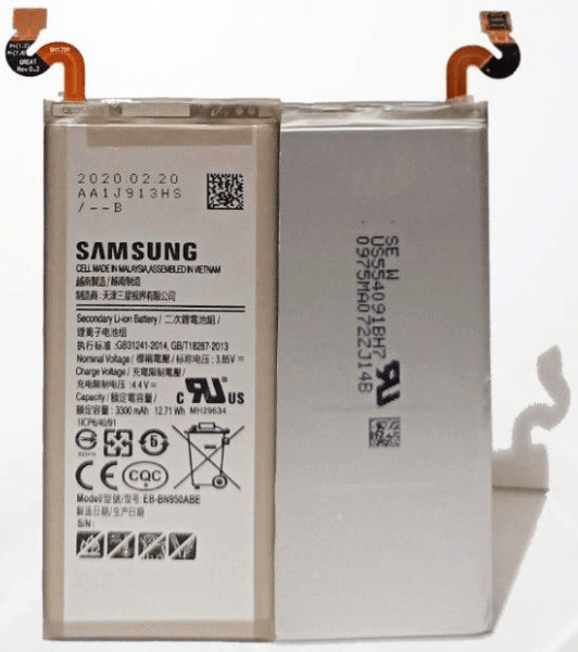 For Samsung Galaxy Note 8 Li-Ion 3300 mAh non-removable Battery Replacement