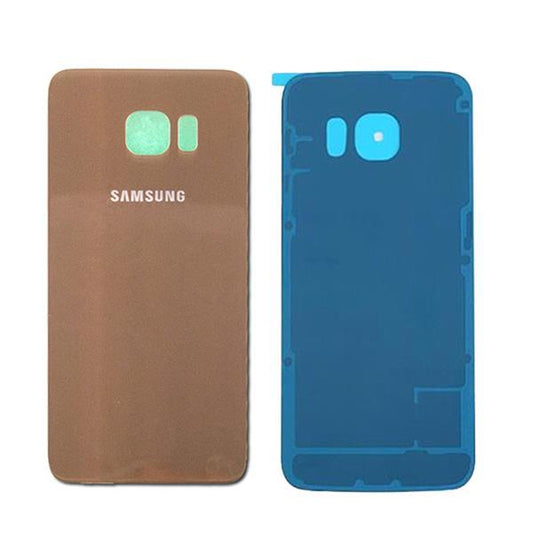 For Samsung Galaxy S6 Edge Plus Rear Back Glass Cover - Gold