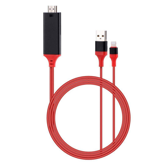 8 Pin Lightning to HDMI Cable HDTV AV Adapter For Apple iPad Mini iPhone