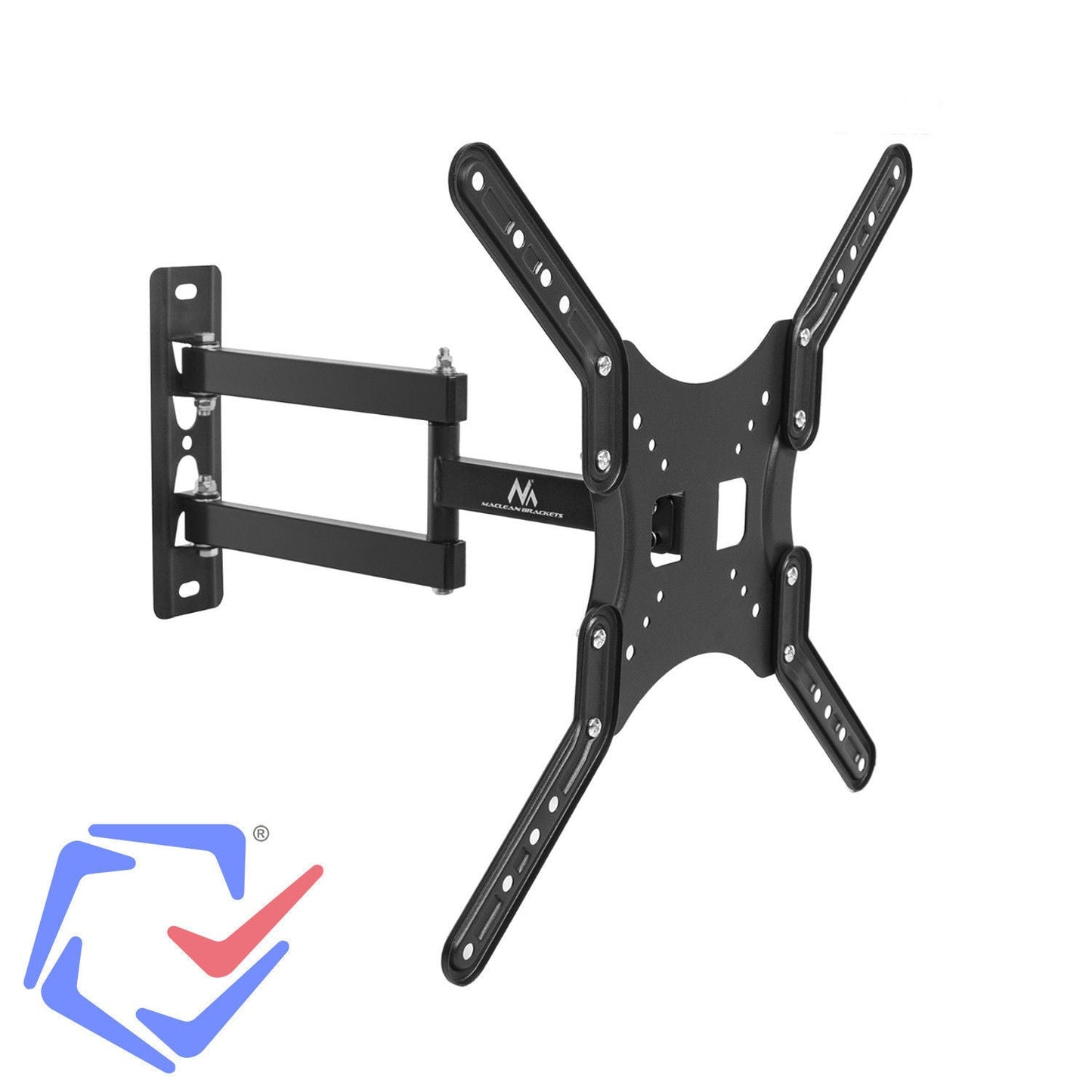 Maclean MC-761 TV Wall Mounting Holder for LCD LED Plasma Monitor 13-55", up to 30kg, max VESA 400x400