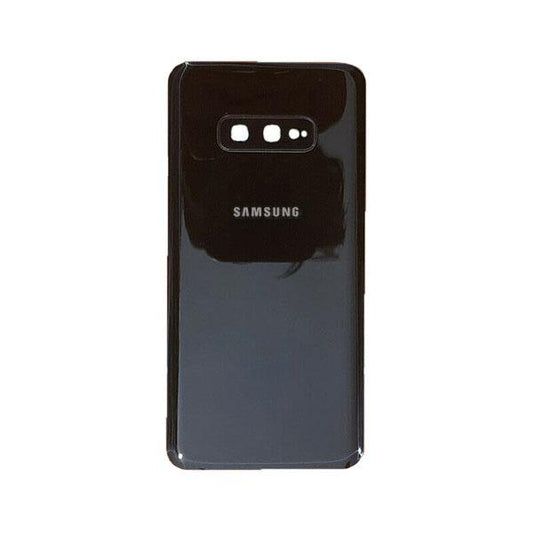 For Samsung Galaxy S10E SM-G970F Black Rear Back Glass With Lens Replacement