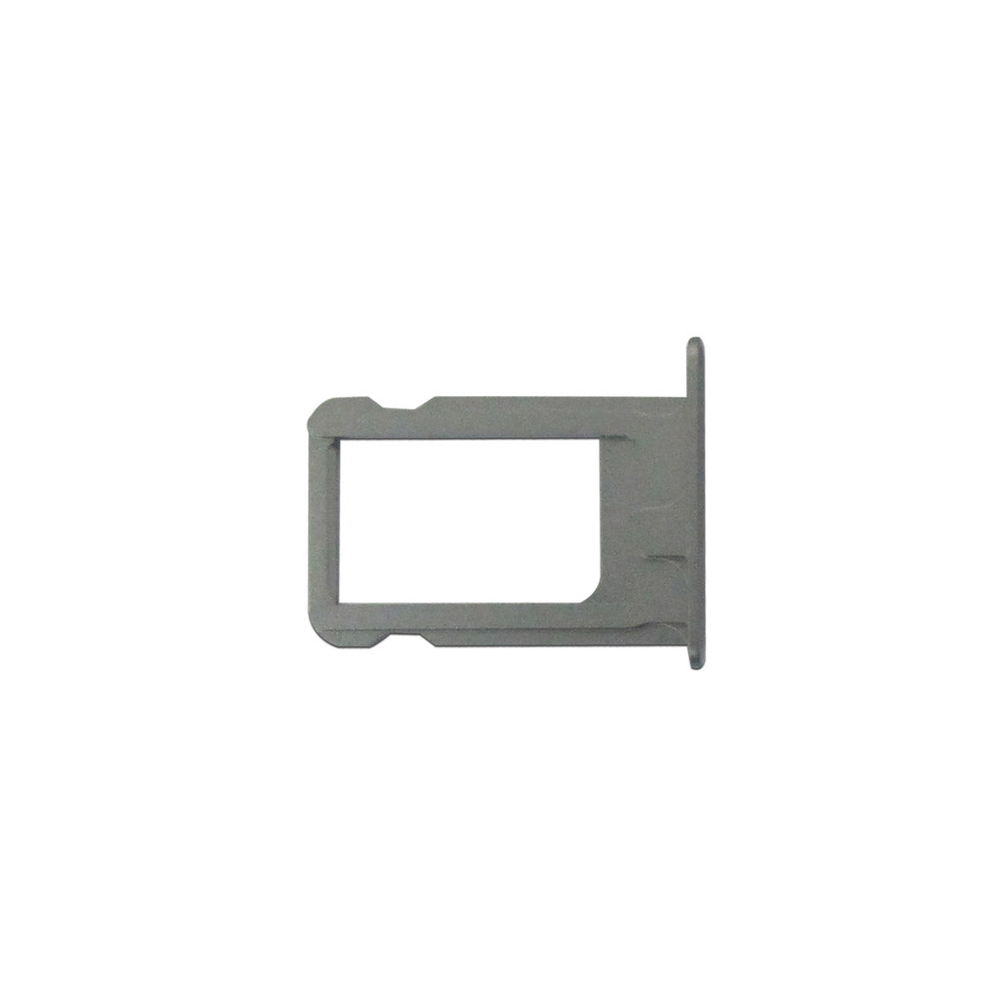 For iPhone 5S Sim Card Tray Holder - Grey-Black