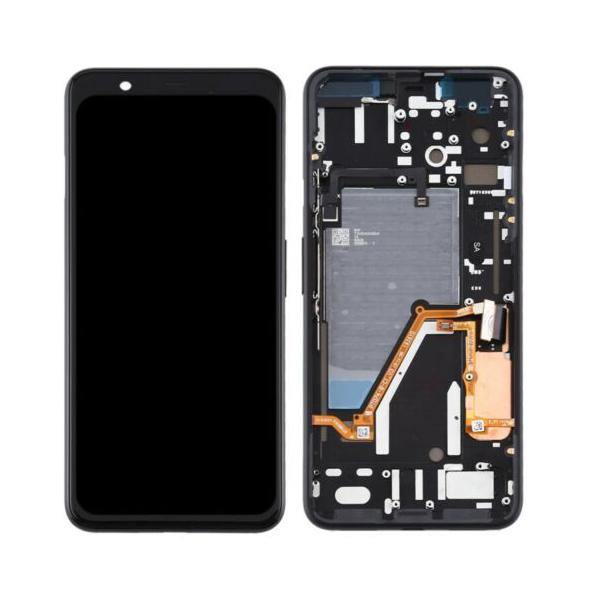 For Google Pixel 4 XL LCD Digitizer Screen Display with Frame - Black
