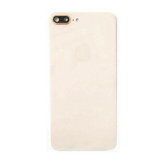 For Apple iPhone 8 Plus Back Glass Gold Hole Replacement