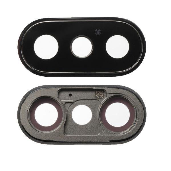 For iPhone X Camera Lens with Good Glue (Original 3M) + Sapphire Original Glass