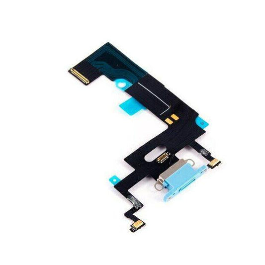Original iPhone XR Blue Charging Port Flex Cable OEM Replacement