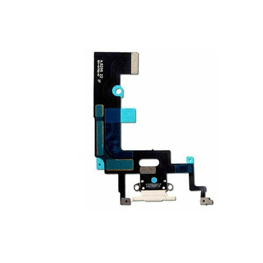 OEM iPhone XR White Charging Port Flex Cable Original Replacement